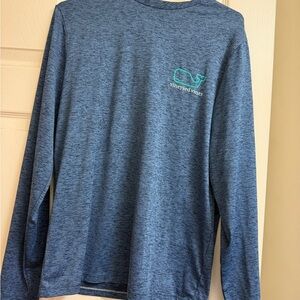 Vineyard Vines Performance Heathered Gray Shirt